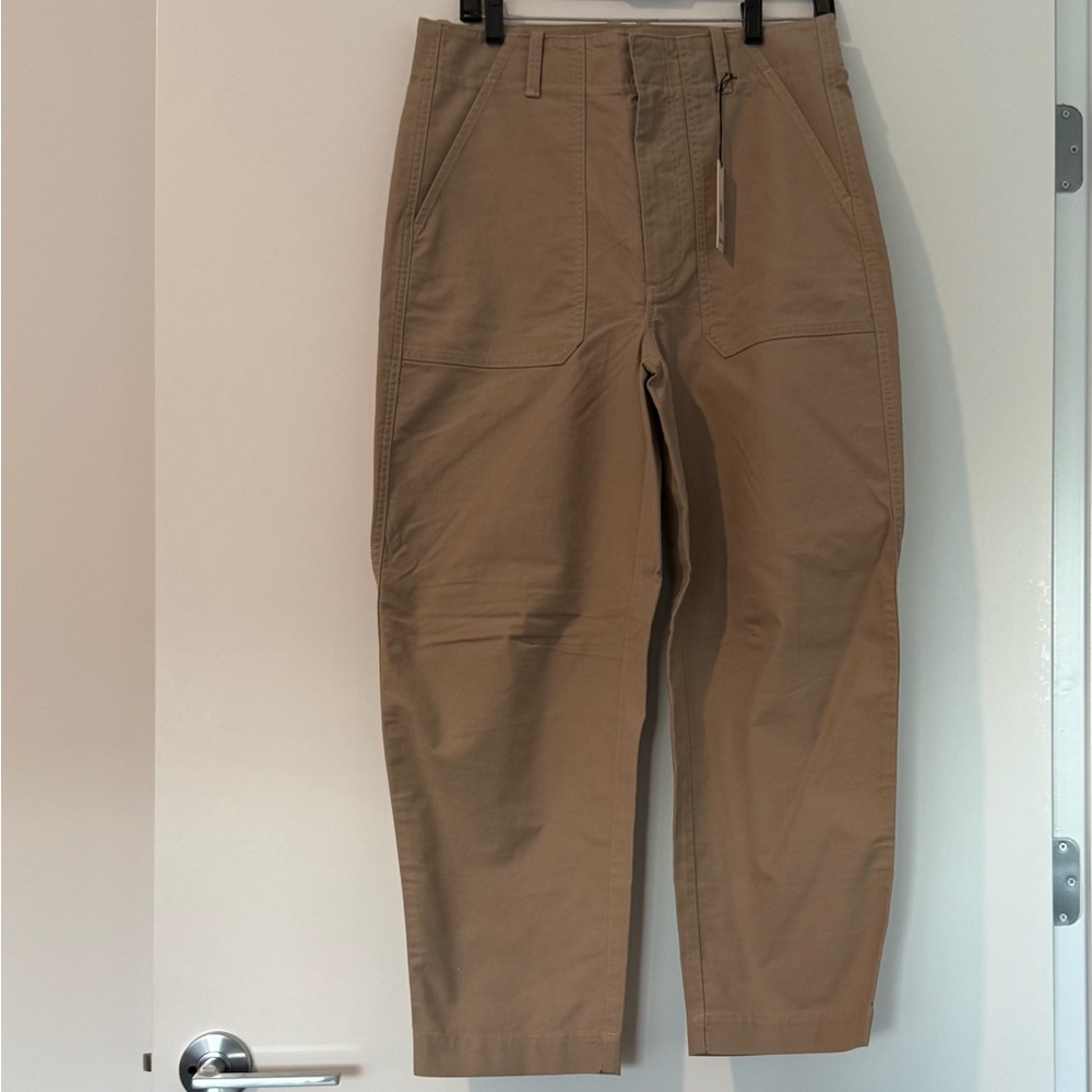 Banana Republic Women's Cropped Tan Pants